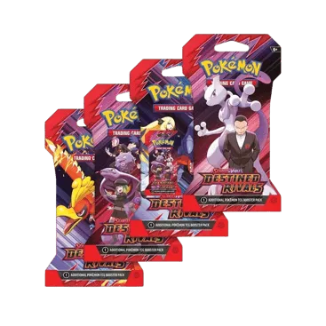 Destined Rivals Sleeved Booster Pack Art Bundle (Set of 4)