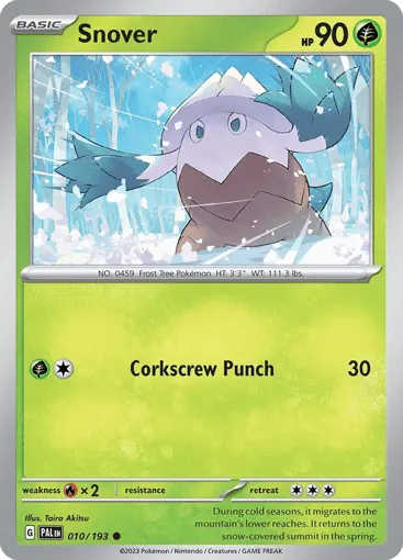 Snover 010/193 Paldea Evolved