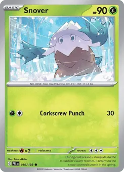 Snover 010/193 Paldea Evolved