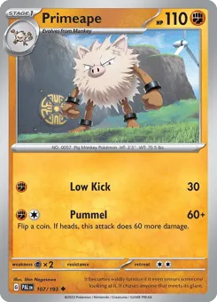 Primeape 107/193 Paldea Evolved