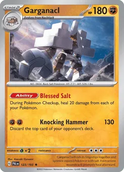 Garganacl 123/193 Paldea Evolved