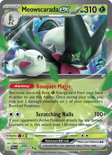 Meowscarada ex 015/193 Paldea Evolved