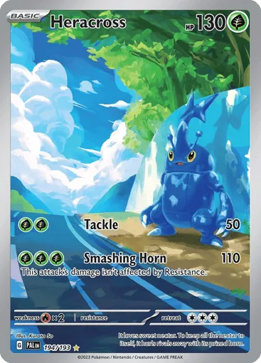 Heracross 194/193 Paldea Evolved