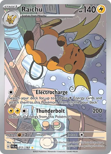 Raichu 211/193 Paldea Evolved