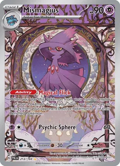 Mismagius 212/193 Paldea Evolved