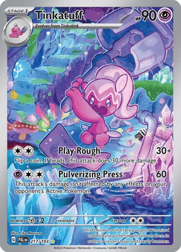 Tinkatuff 217/193 Paldea Evolved