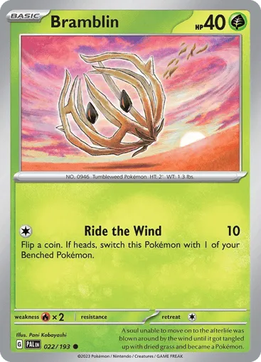 Bramblin 022/193 Paldea Evolved