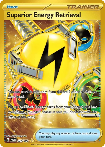 Superior Energy Retrieval 277/193 Paldea Evolved