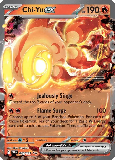Chi-Yu ex 040/193 Paldea Evolved