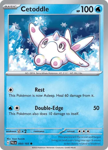 Cetoddle 054/193 Paldea Evolved
