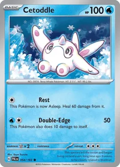 Cetoddle 054/193 Paldea Evolved
