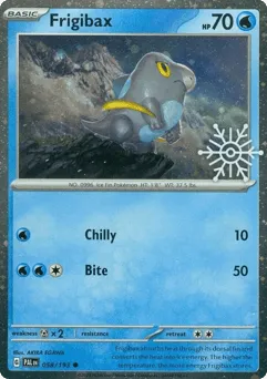 Frigibax 058/193 Snowflake Stamp Paldea Evolved