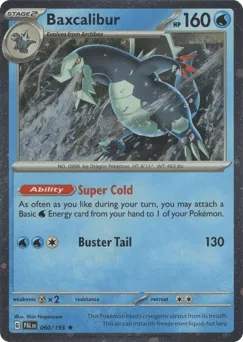 Baxcalibur 060/193 Cosmos Holo Paldea Evolved