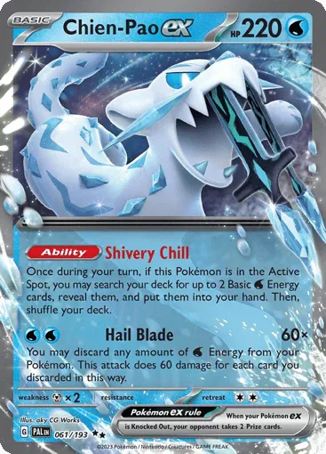 Chien-Pao ex 061/193 Paldea Evolved