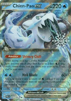 Chien-Pao ex 061/193 Snowflake Stamp Paldea Evolved