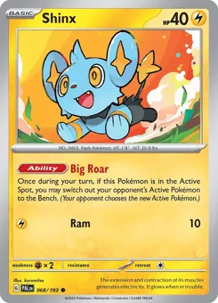 Shinx 068/193 Paldea Evolved