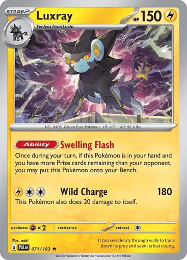 Luxray 071/193 Paldea Evolved