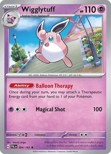 Wigglytuff 084/193 Paldea Evolved