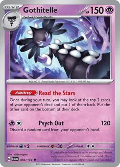 Gothitelle 092/193 Paldea Evolved