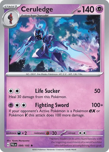 Ceruledge 098/193 Paldea Evolved