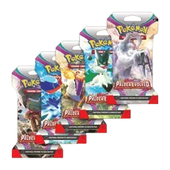 Paldea Evolved Sleeved Booster Pack Art Bundle (Set of 5)