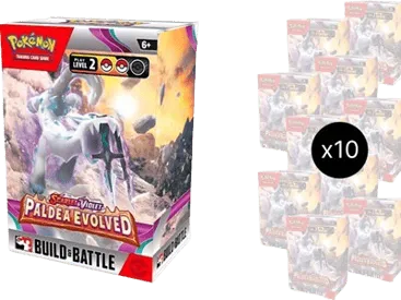 Paldea Evolved Build & Battle Box Display