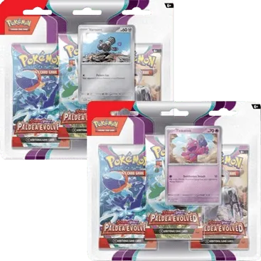 Paldea Evolved 3-Pack Blister (Set of 2)