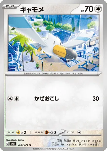 Wingull 058/071 Snow Hazard