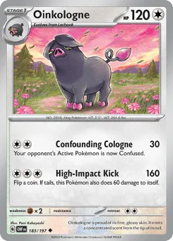 Oinkologne 183/197 Obsidian Flames