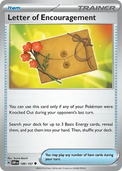 Letter of Encouragement 189/197 Obsidian Flames