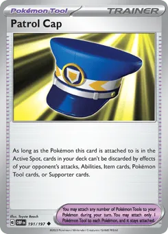Patrol Cap 191/197 Obsidian Flames
