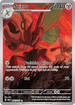 Scizor 205/197 Obsidian Flames
