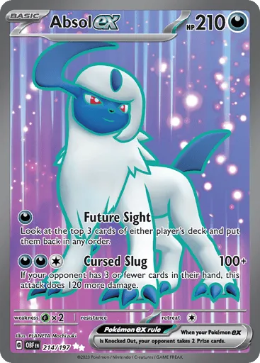 Absol ex 214/197 Obsidian Flames