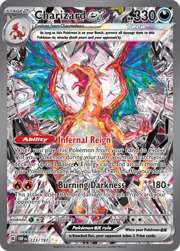 Charizard ex 223/197 Obsidian Flames