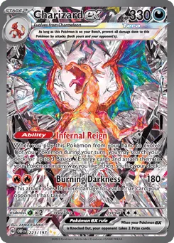 Charizard ex 223/197 Obsidian Flames