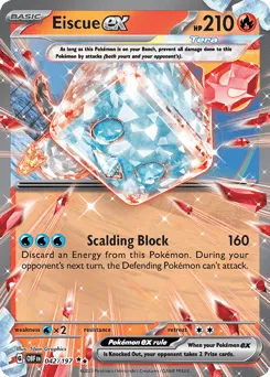 Eiscue ex 042/197 Obsidian Flames