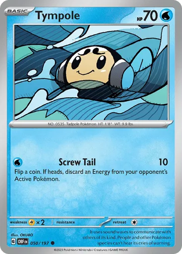 Tympole 050/197 Obsidian Flames