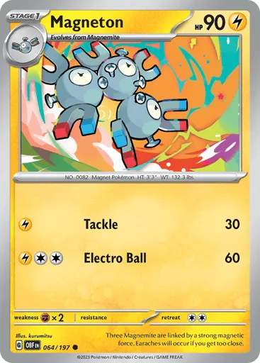 Magneton 064/197 Obsidian Flames