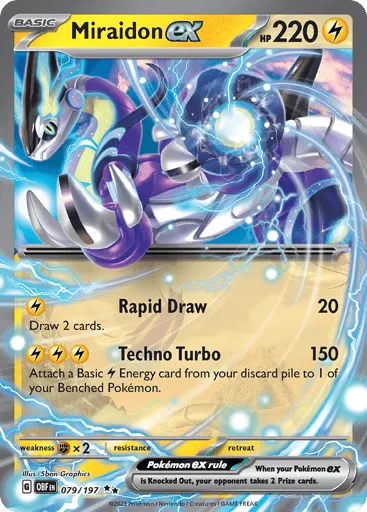 Miraidon ex 079/197 Obsidian Flames