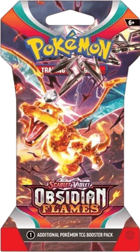 Obsidian Flames Sleeved Booster Pack