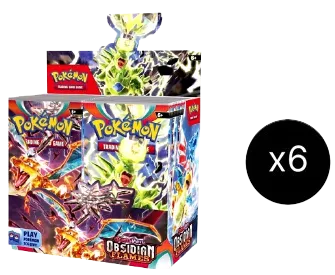 Obsidian Flames Booster Box Case