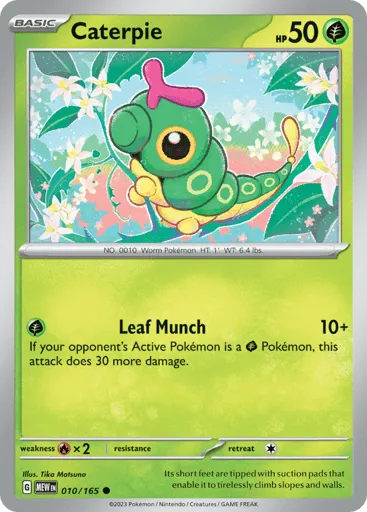 Caterpie 010/165 151