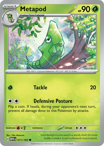 Metapod 011/165 151
