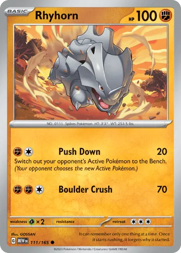 Rhyhorn 111/165 151