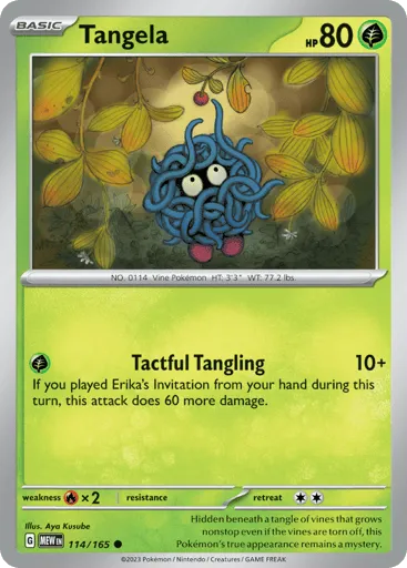 Tangela 114/165 151