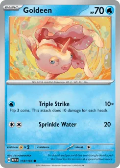 Goldeen 118/165 151