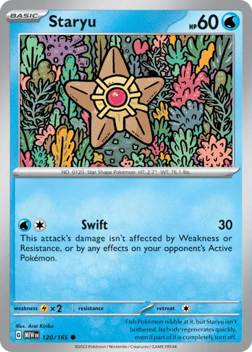 Staryu 120/165 151