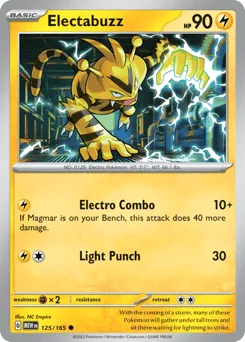 Electabuzz 125/165 151