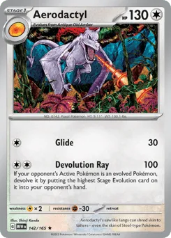 Aerodactyl 142/165 151