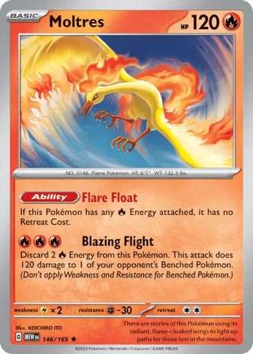 Moltres 146/165 151